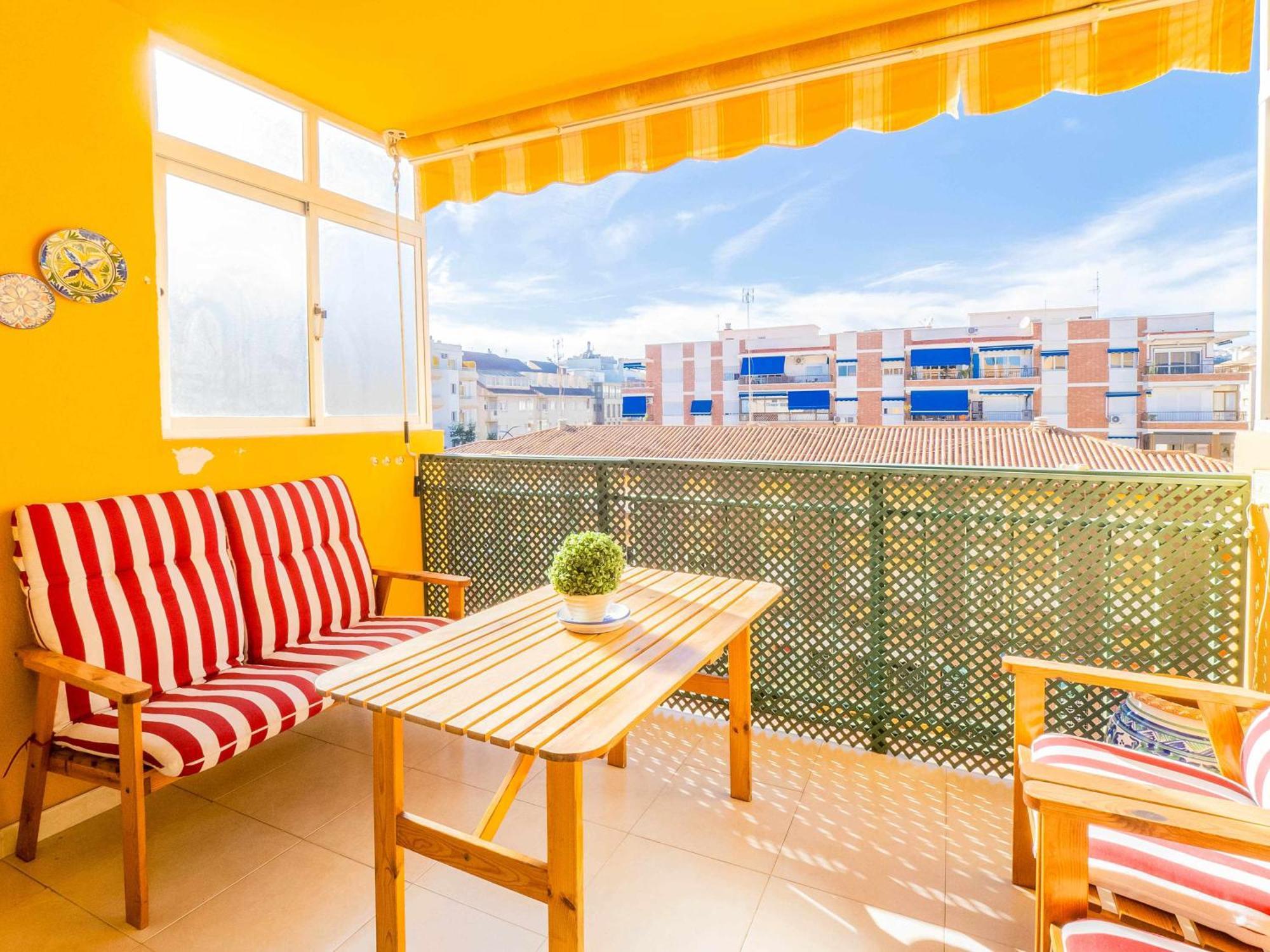 Centrico Apartamento Con Terraza En La Playa Rincón de la Victoria Екстериор снимка